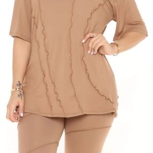 Fashion Nova follow the leader legging set